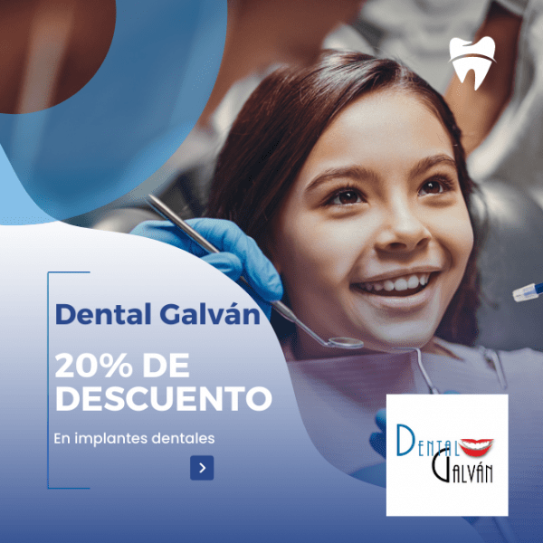 20% de descuento en implantes dentales